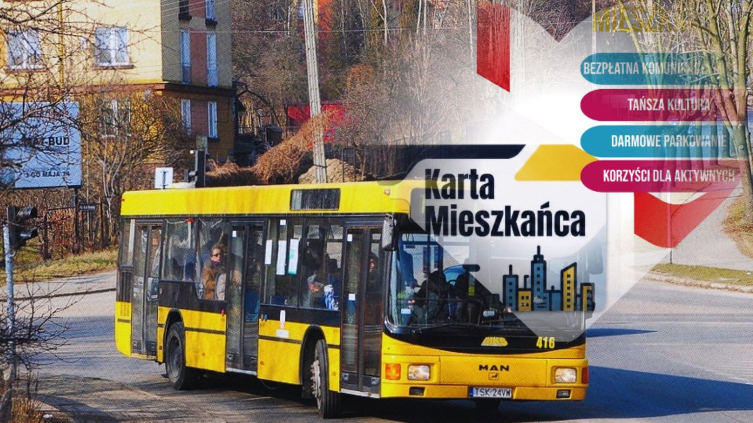 Skarżysko-Kamienna wprowadza darmową komunikację. Bezpłatna jazda za PIT i śmieci Autobus w Skarżysku-Kamiennej i nowa Karta Mieszkańca.