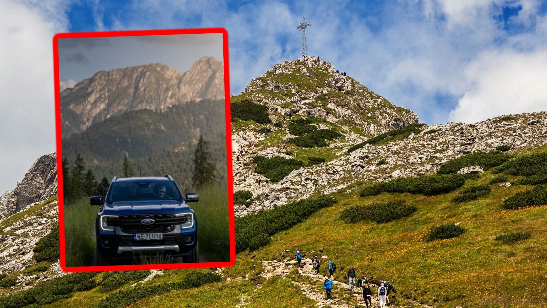 Ford pokazał zdjęcie z Giewontem. Internauci: "Bezczelność. Antypolska reklama"