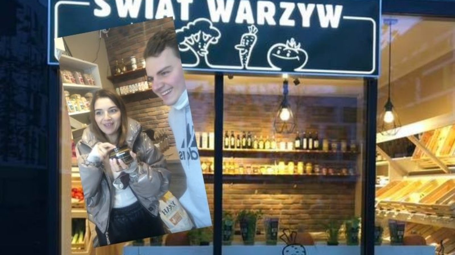 Warszawski warzywniak znalazł kreatywny sposób na "wykorzystanie" godzin dla seniorów.