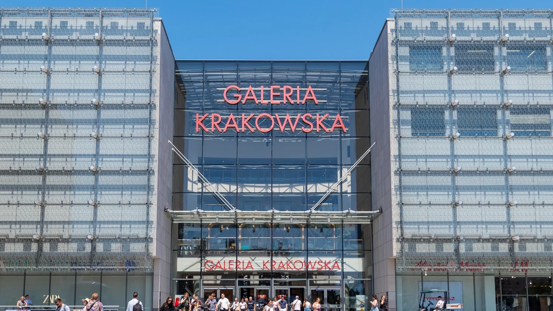 budynek Galerii Krakowskiej.