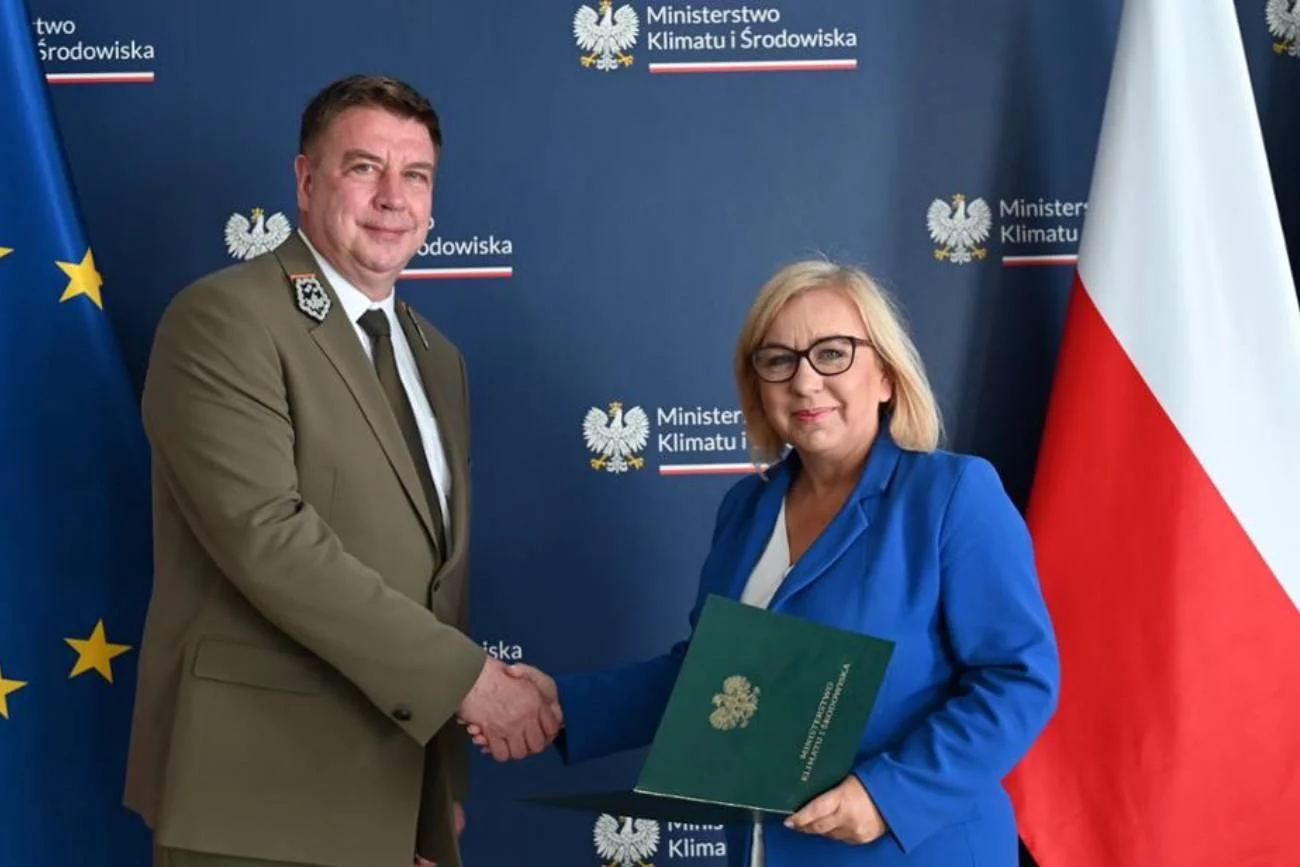 Minister klimatu ogłosiła powołanie Adama Wasiaka na nowego dyrektora Lasów Państwowych