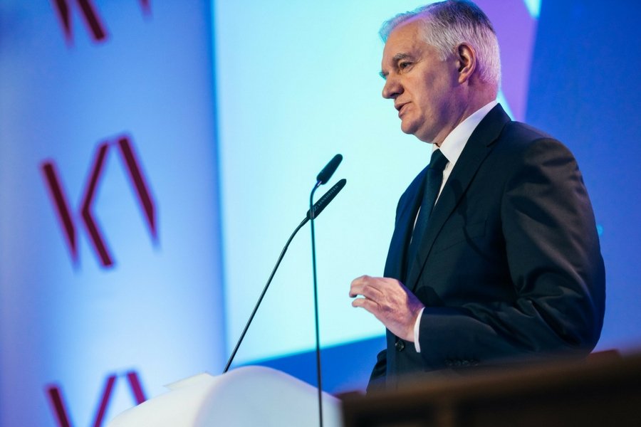 Wicepremier i minister nauki Jarosław Gowin.