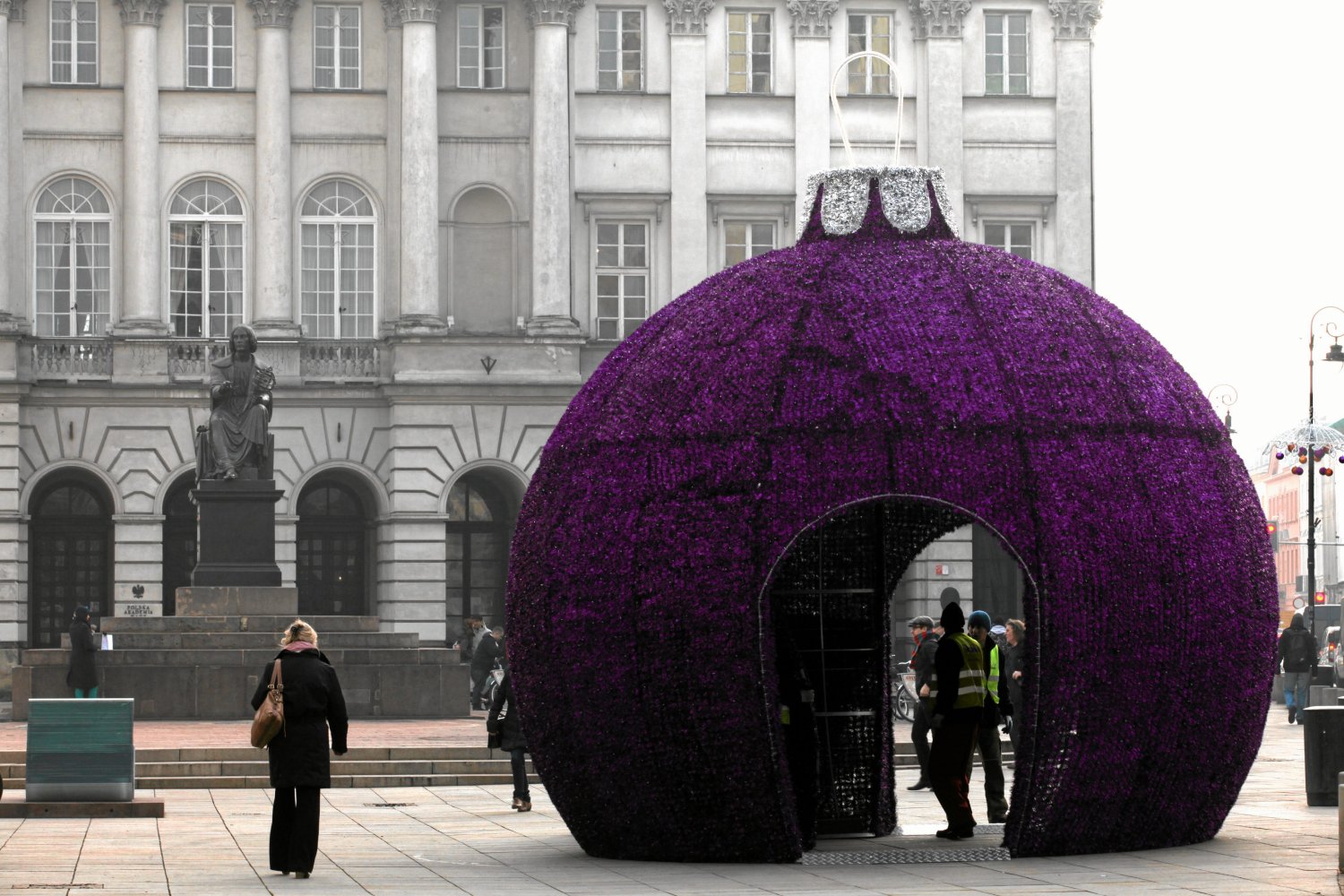 Pałac Staszica przy ul. Nowy Świat, siedziba władz PAN i kilku Instytutów