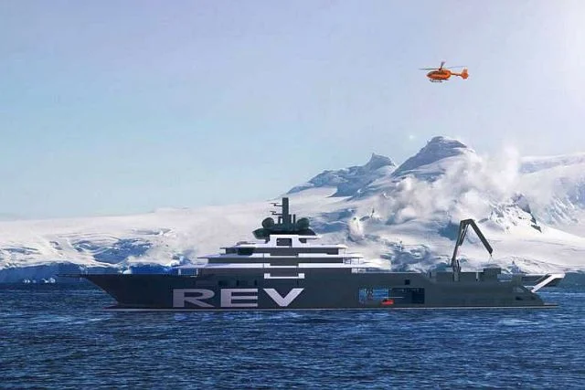 Projekt statku dla norweskiego WWF