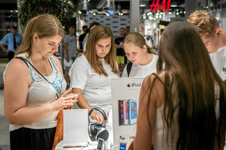 Salon firmy Apple w Bydgoszczy.