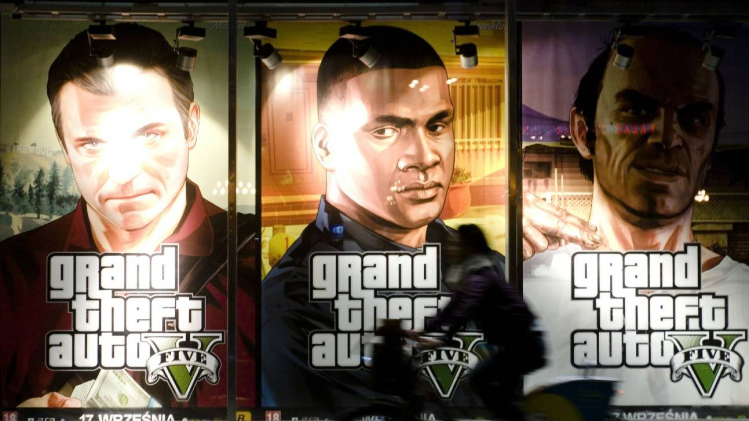 Plakaty promocyjne GTA V. Kiedy zawiśnie grafika z szóstki?