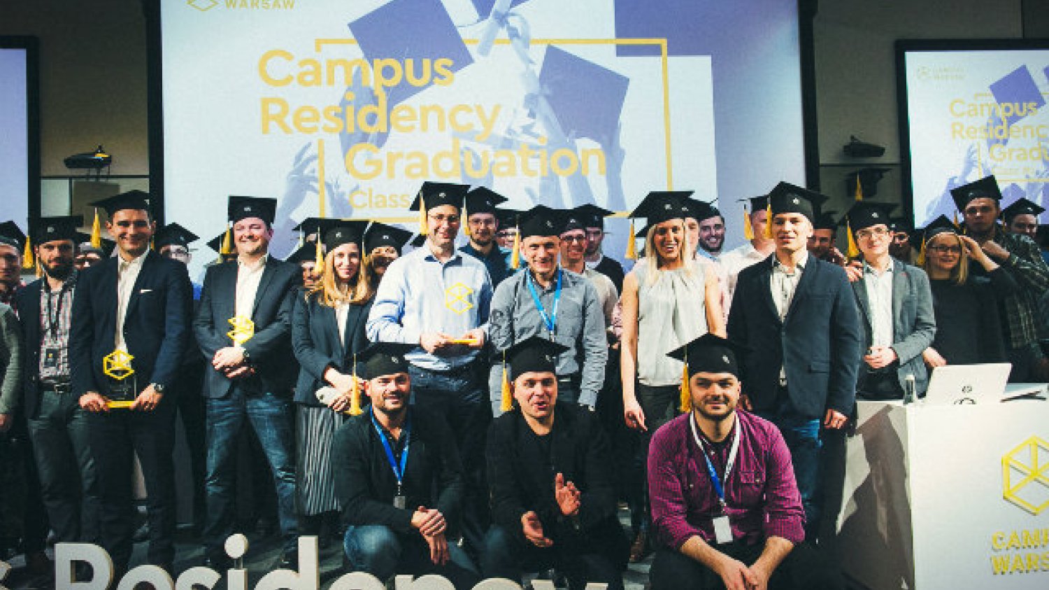 Uczestnicy pierwszej polskiej edycji programu akceleracyjnego Residency w Campus Warsaw
