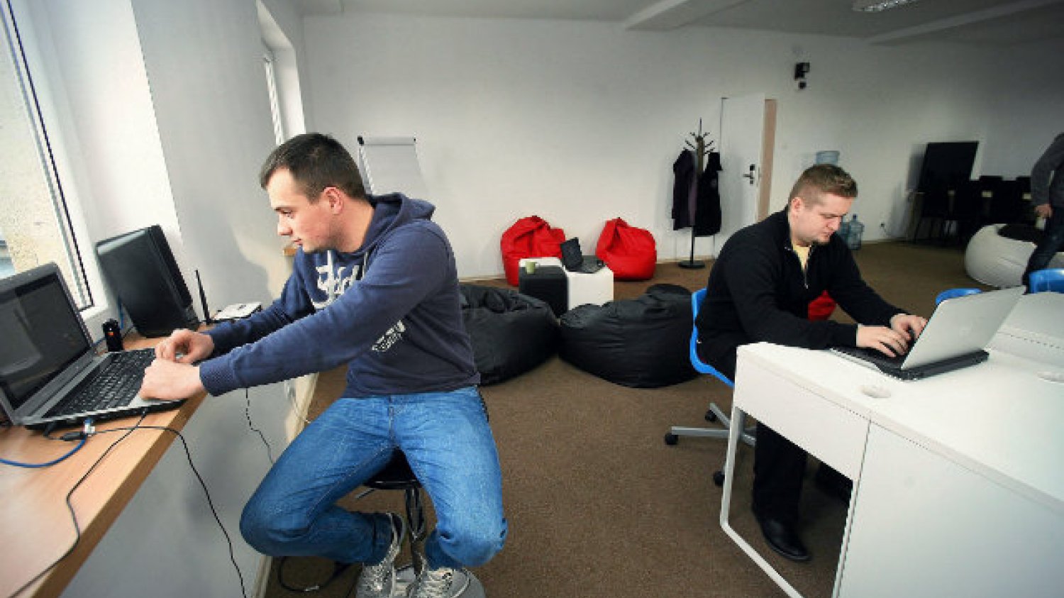 Przestrzeń coworkingowa Fundacji Rozwoju Społeczeństwa Innowacyjnego