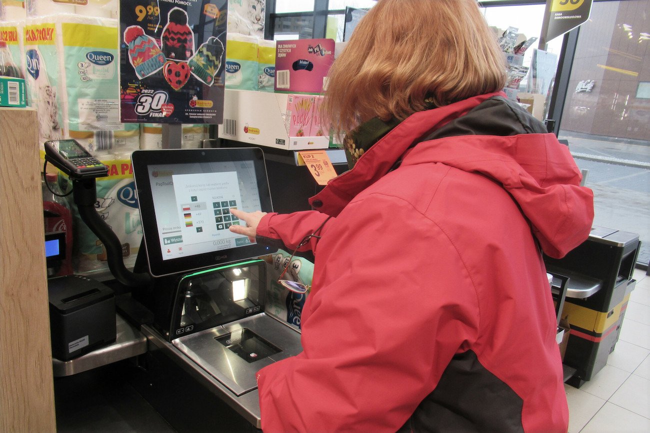 Znamy triki w kasach samoobsługowych