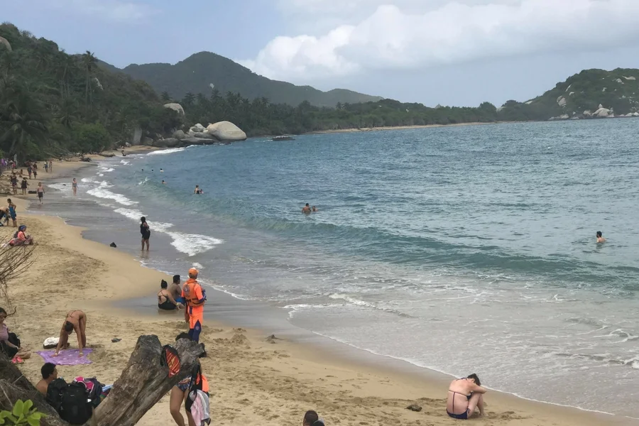 Plaże w Palomino pod żadnym względem nie przypominają bałtyckich.