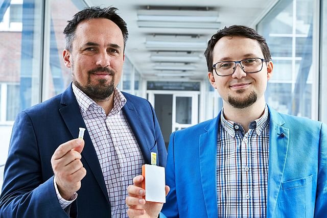 Tomasz Gondek i Dawid Nidzworski, twórcy Flu SensDX