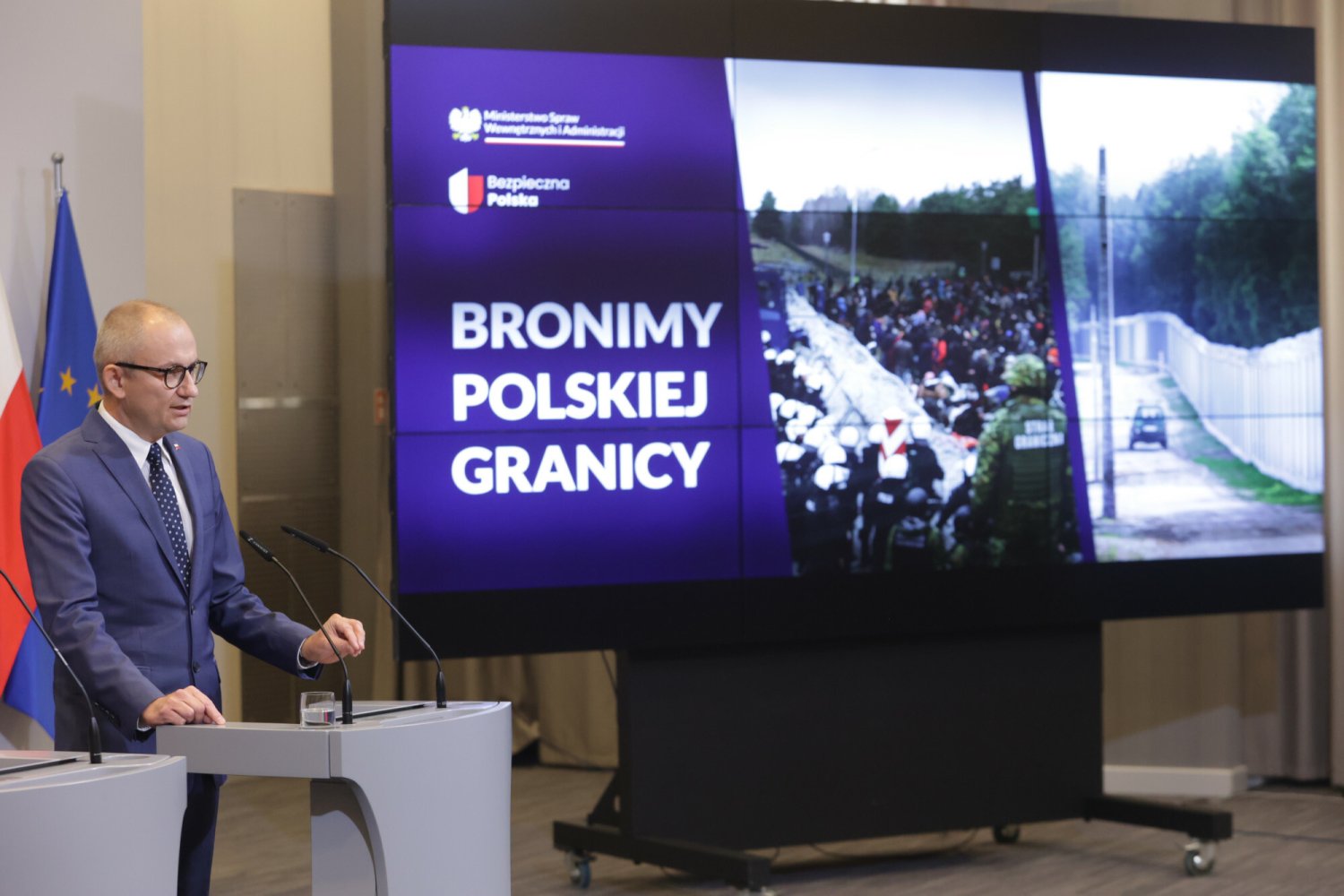 Specjalny spot MSWiA i PiS przez filmem Zielona Granica Agnieszki Holland