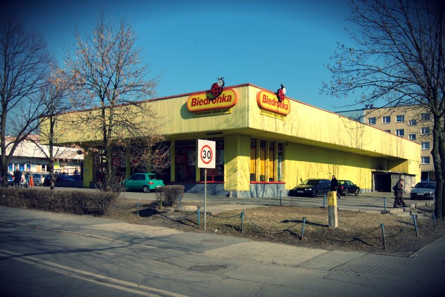 Sklep Biedronka w Rudzie Śląskiej.