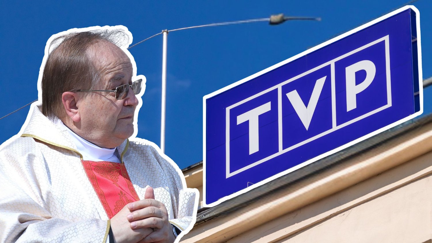 Ojciec Rydzyk, logo TVP.