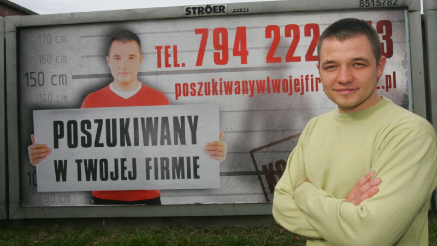 5 lat temu Krzysztof Krupiak znalazł wymarzoną posadę dzięki ogłoszeniu zamieszczonym na billboardzie.