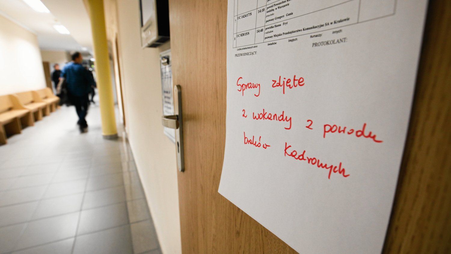 Protest pracowników sądowych doprowadził do istnych paraliżów instytucji. Resort sprawiedliwości znalazł dla nich pieniądze.