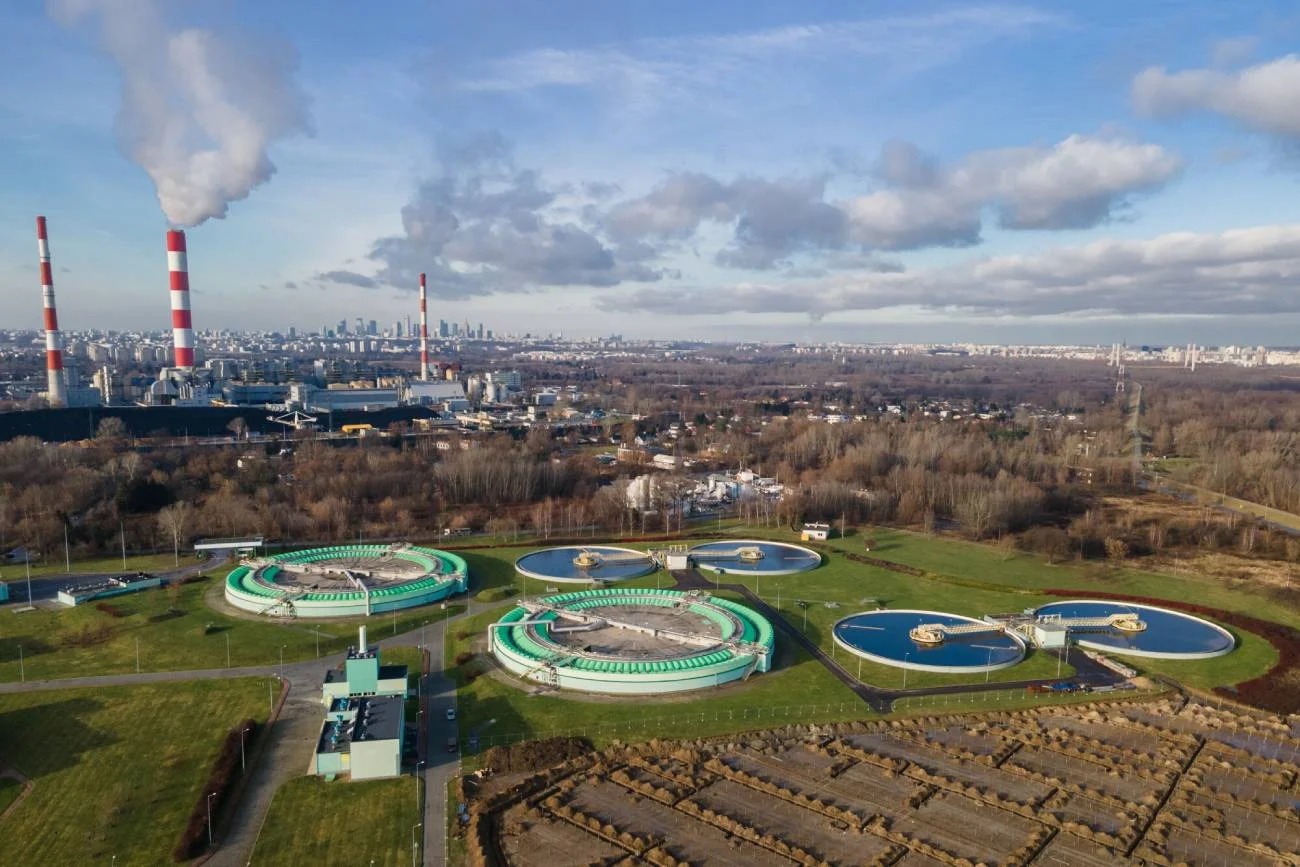 Warszawa - Oczyszczalnia Ścieków Południe, Elektrociepłownia Siekierki