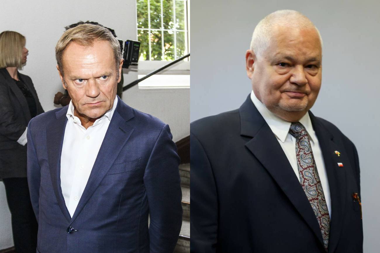 Donald Tusk, Adam Glapiński