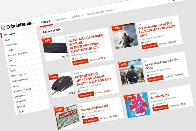 CebulaDeals.com to nowy serwis dla łowców okazji.