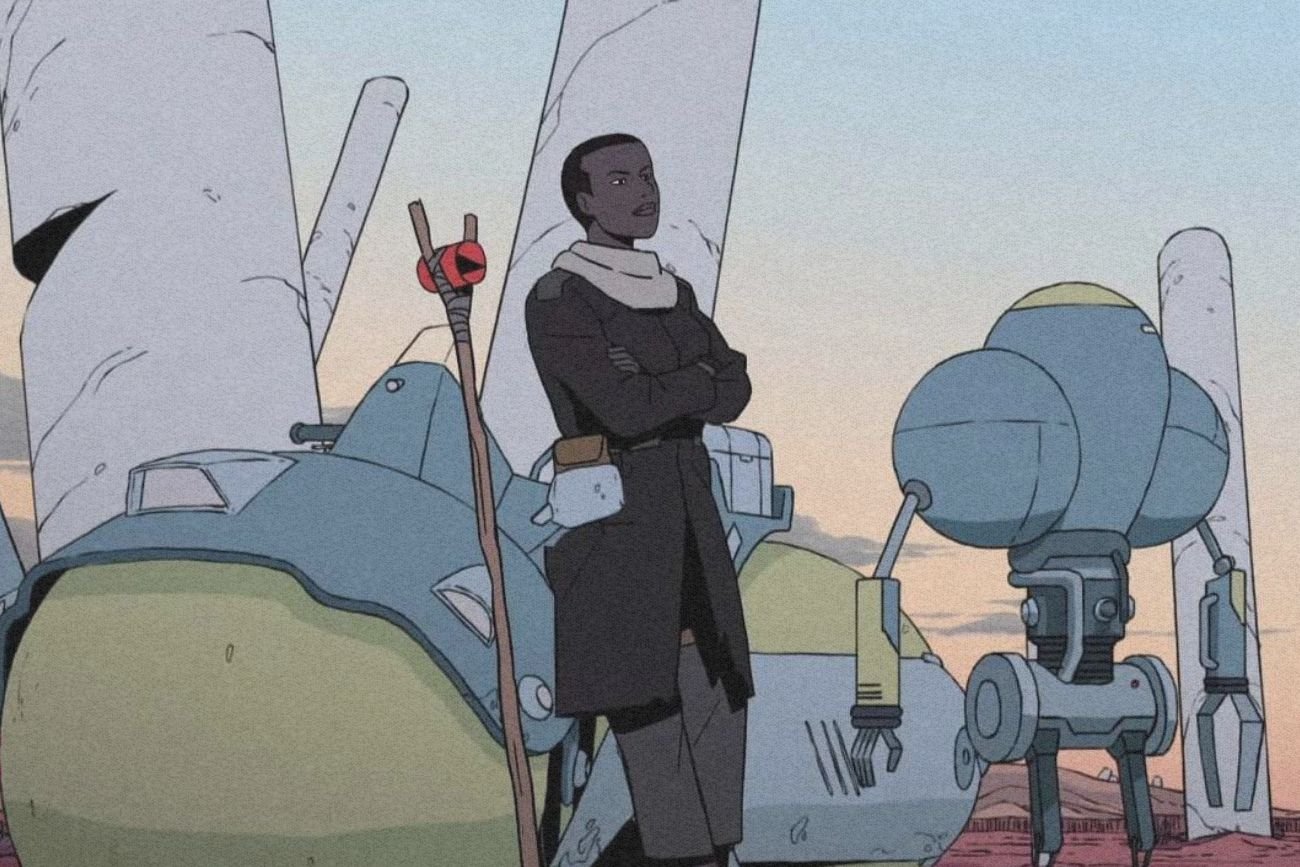 Kadr z "Scavengers Reign".