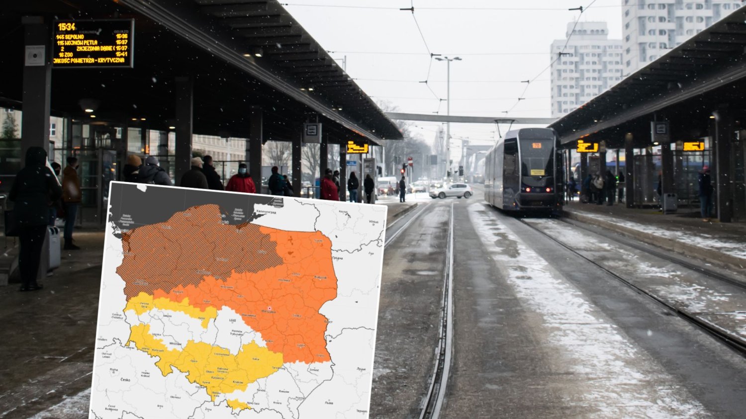 Komunikacja miejska we Wrocławiu. Alerty od IMGW.