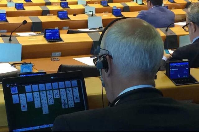Janusz Korwin- Mikke w europarlamencie