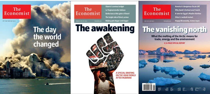Kilka najlepszych okładek "The Economist"
