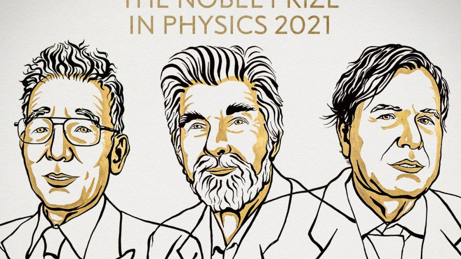 Syukuro Manabe, Klaus Hasselmann i Giorgio Parisi