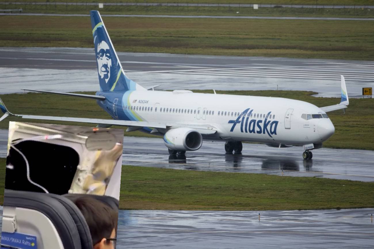 Samolot Alaska Airlines.