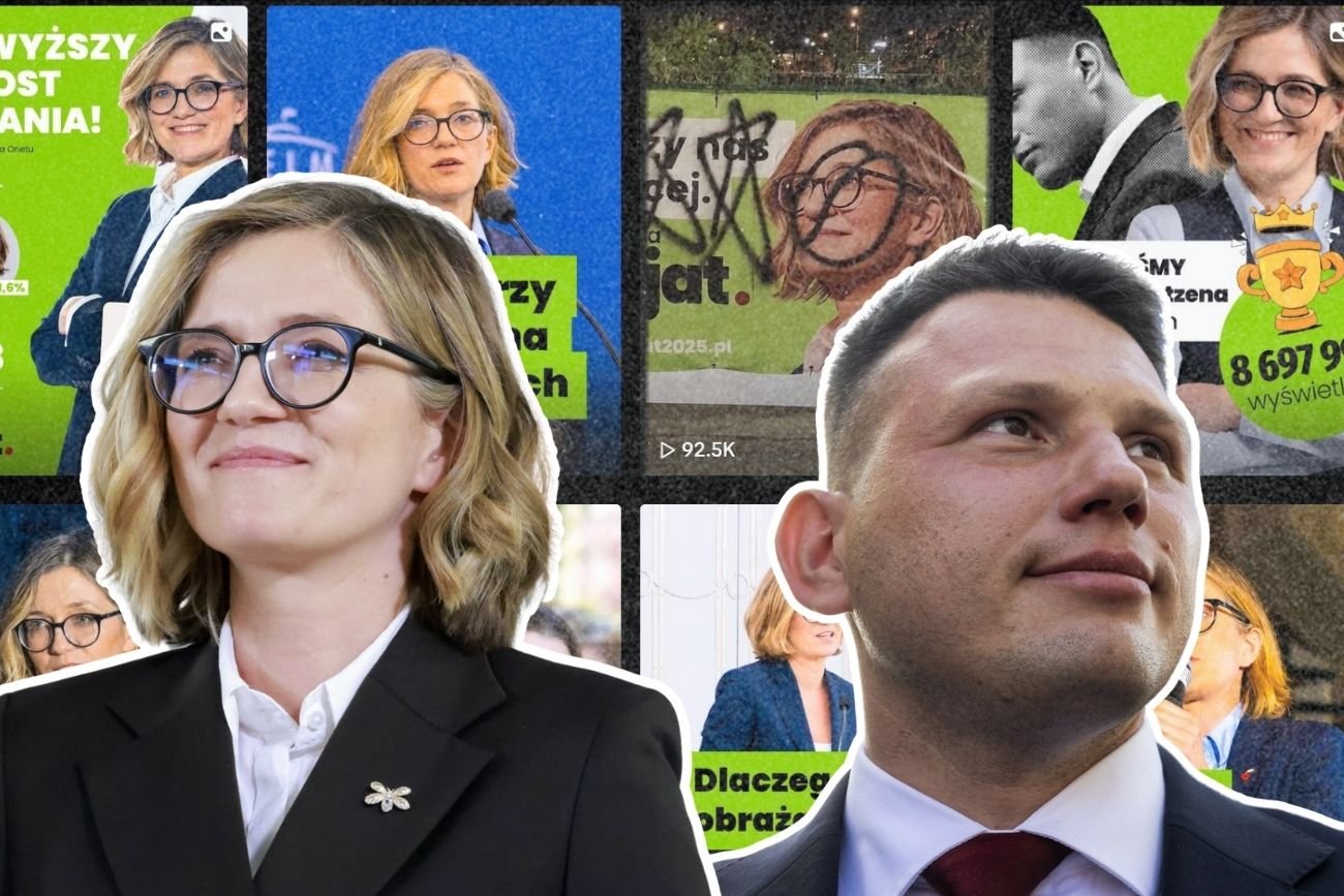 Przetasowanie w wyścigu wyborczym. Biejat wyprzedza Mentzena w mediach społecznościowych