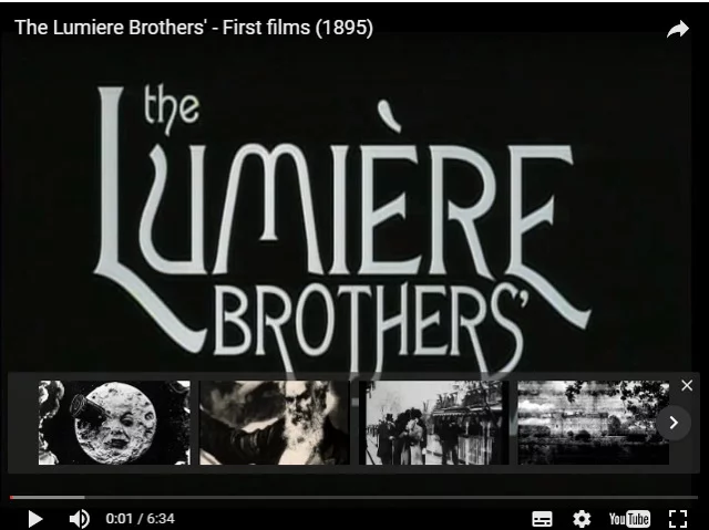 Pierwsze filmy Lumière Brothers