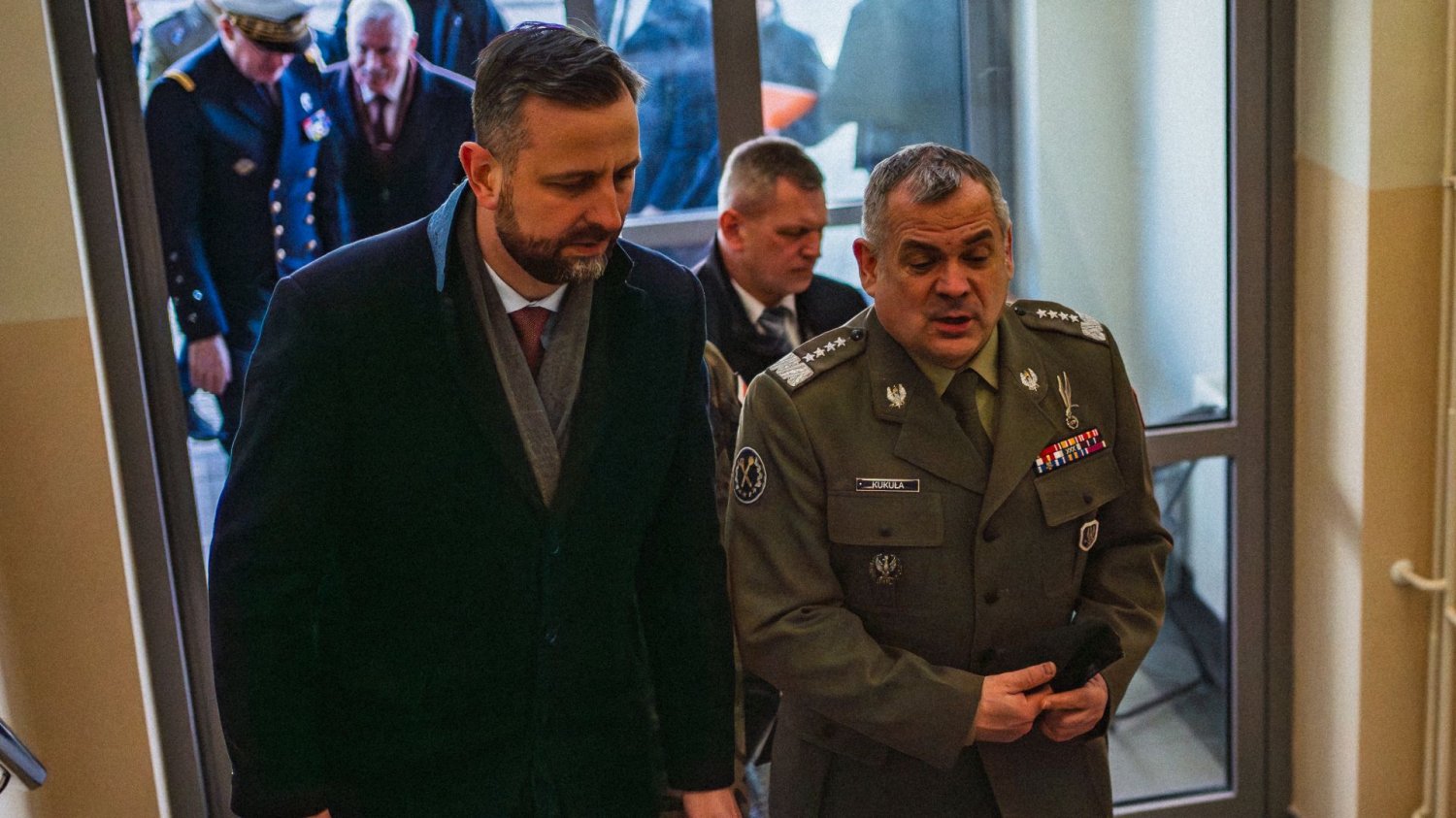 Minister Obrony Narodowej Władysław Kosiniak-Kamysz i Szef Sztabu Generalnego Wiesław Kukuła
