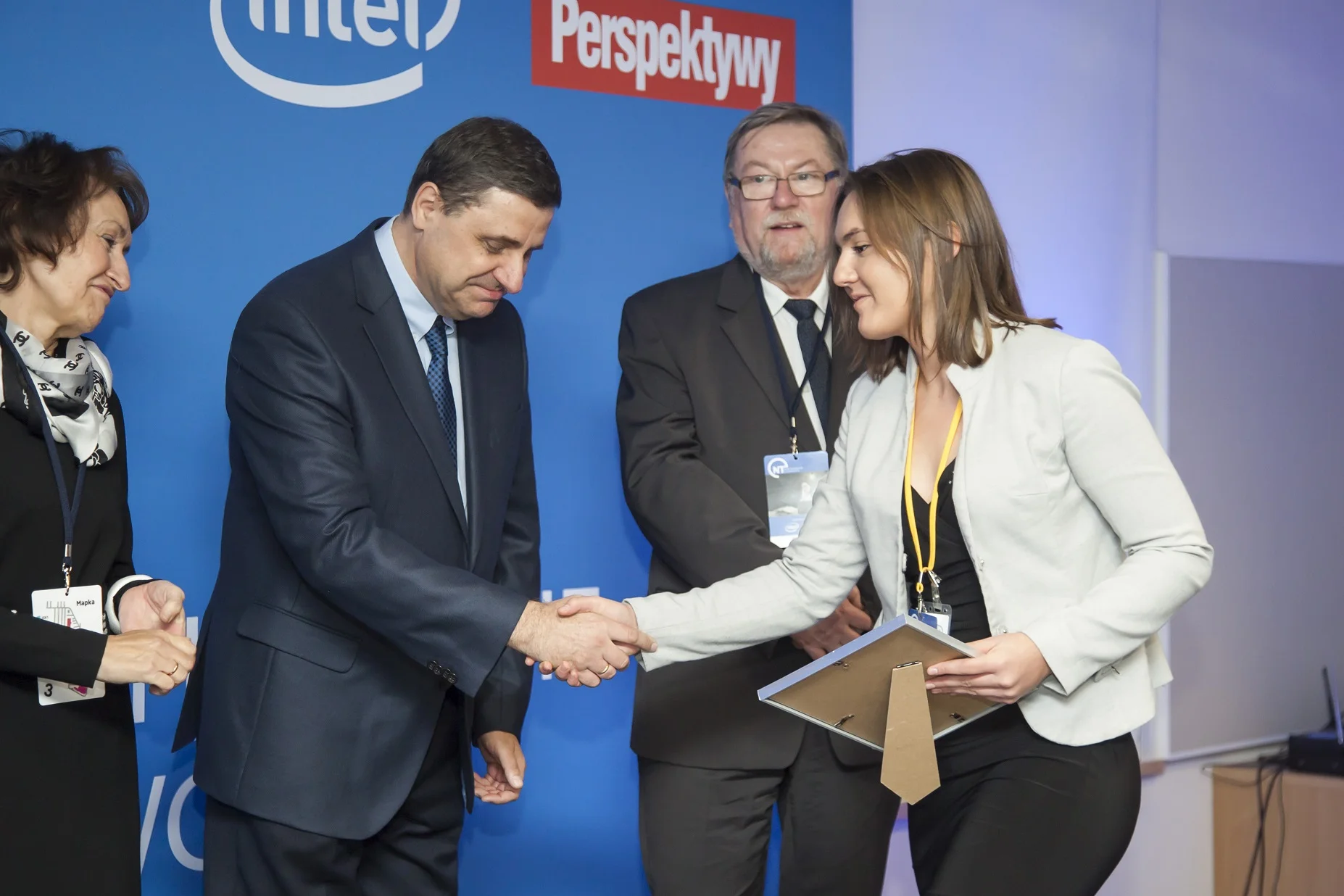 Uroczystość wręczenia stypedniów INTEL-PERSPEKTYWY