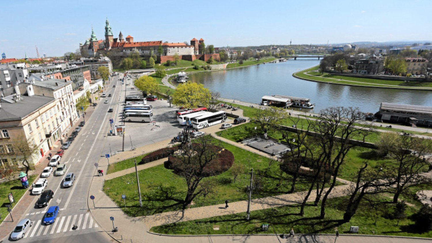 Panorama Krakowa - stolicy Małopolski.