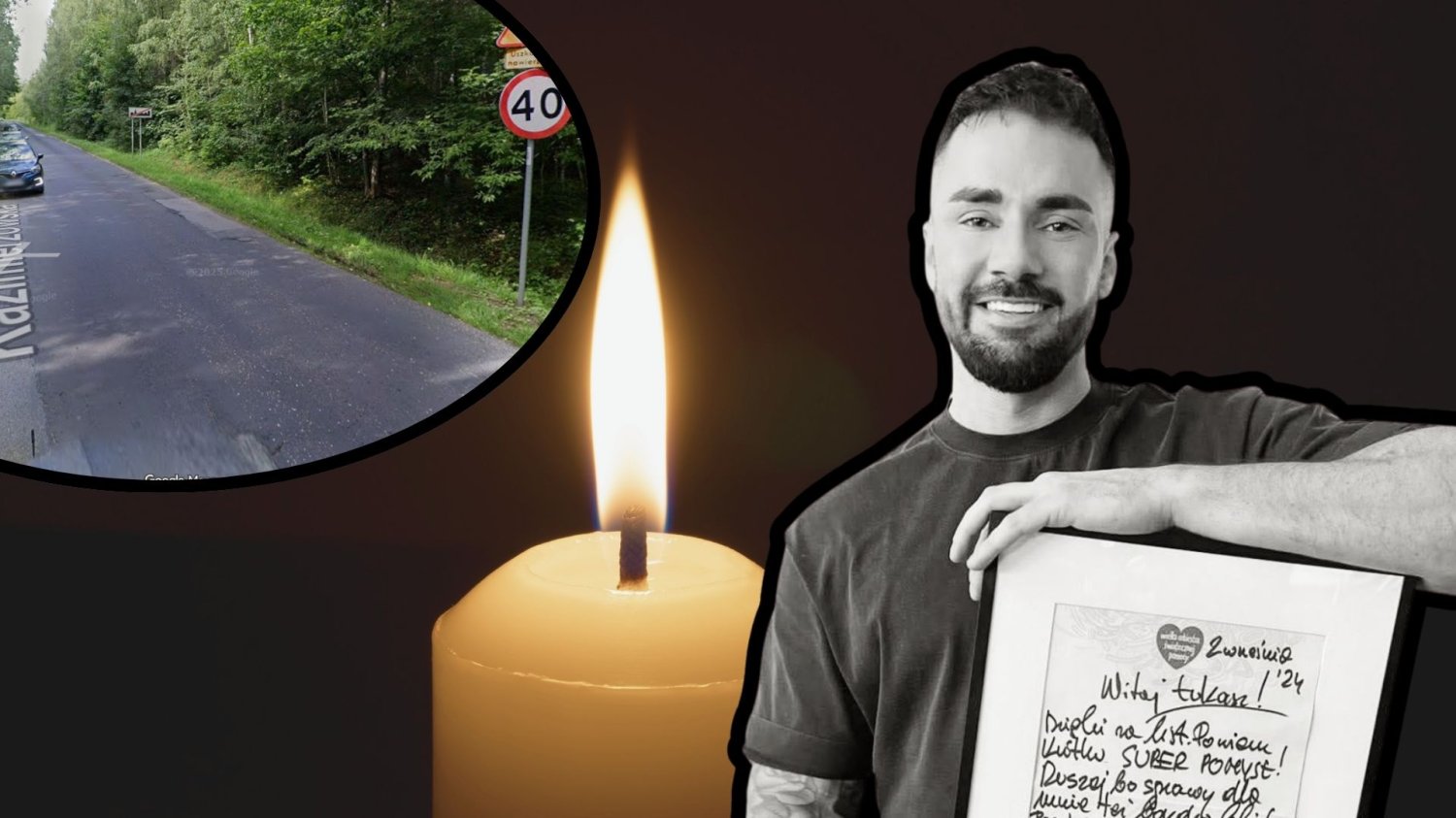 Łukasz Litewka, świeca i ulica Kazimierzowska w Dąbrowie Górniczej. Dlaczego zginął poseł Łukasz Litewka? Mieszkańcy od lat narzekali na tą feralną ulicę