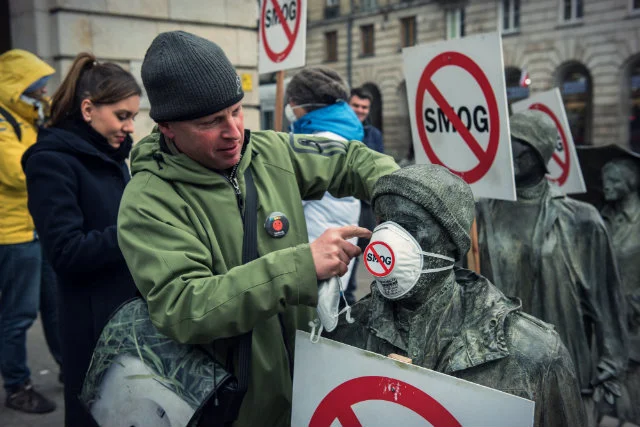 Protest wrocławskich aktywistów