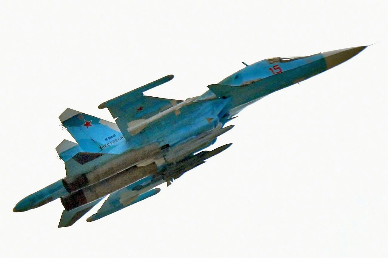 Rosyjski Su-34. Maszyna jest warta ok. 50 milionów dolarów