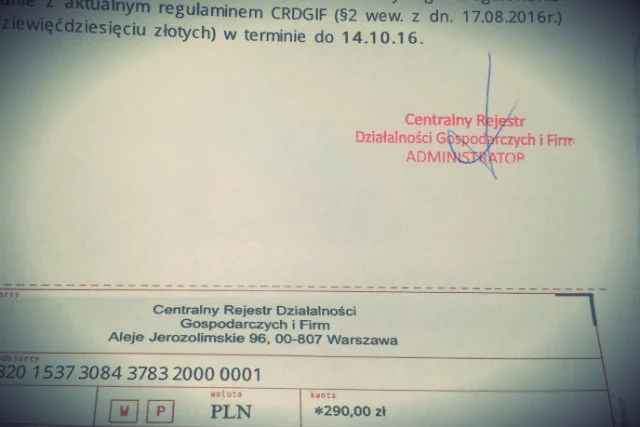 Takie pismo dostają nowi polscy przedsiębiorcy. Nie ma obowiązku na nie odpisywać.