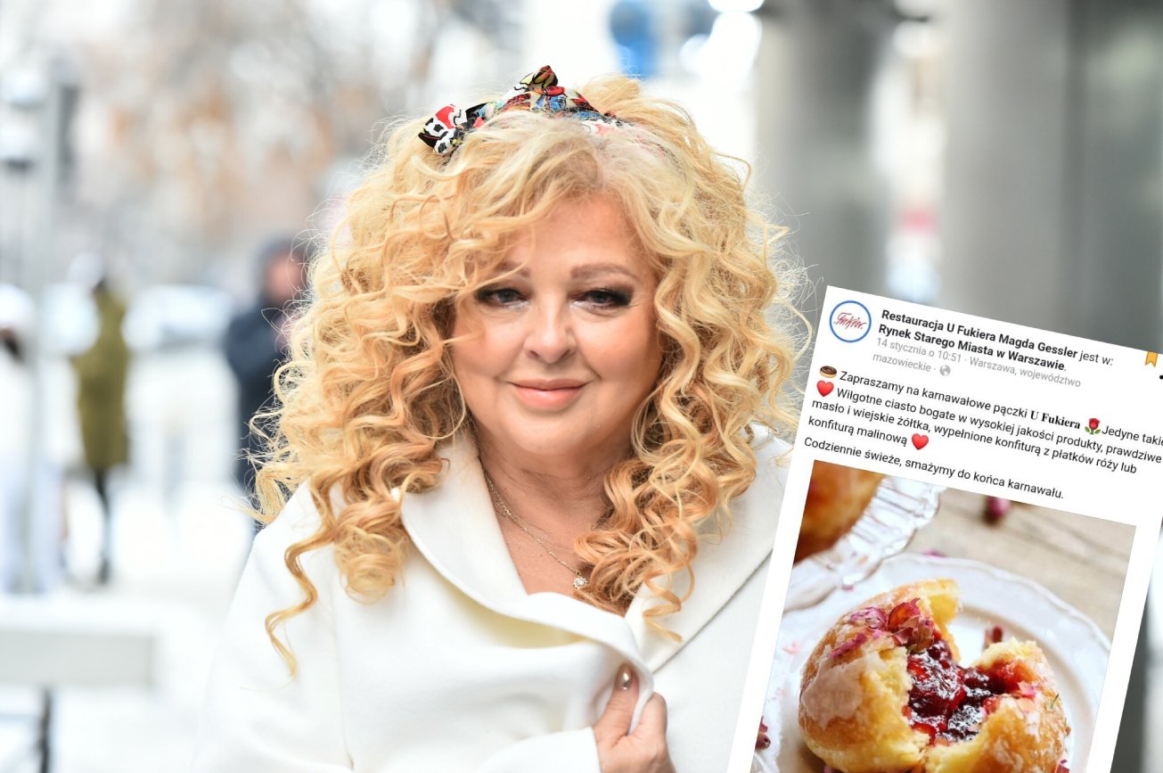 Restauracja Magdy Gessler co roku w Tłusty Czwartek wprowadza pączki do menu