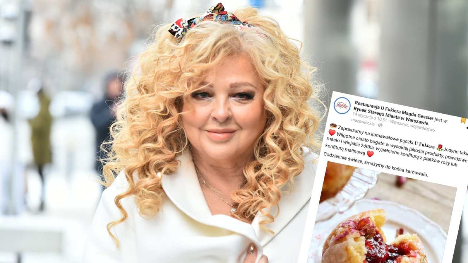 Restauracja Magdy Gessler co roku w Tłusty Czwartek wprowadza pączki do menu