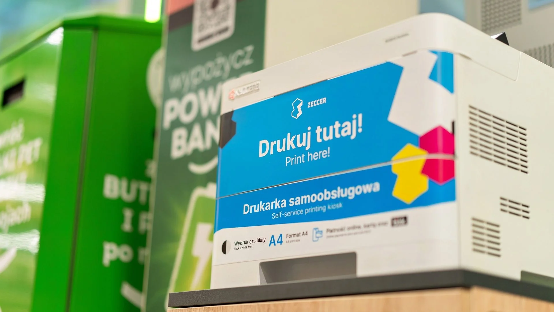 Samoobsługowy druk w Żabce. Nie musisz choćby podchodzić do kasy