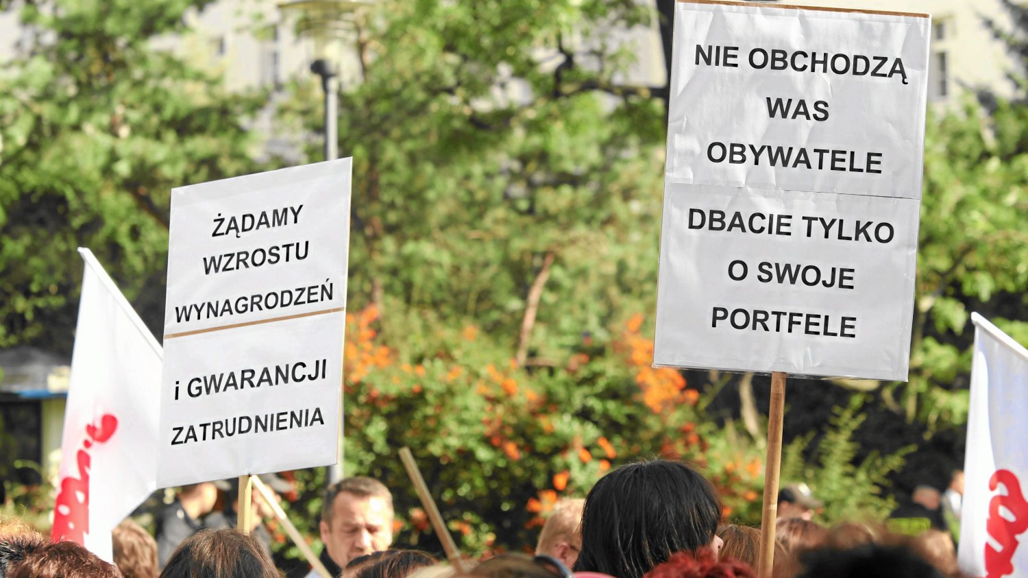 Wzrost płacy w budżetówce - to główny postulat manifestacji organizowanej przez OPZZ