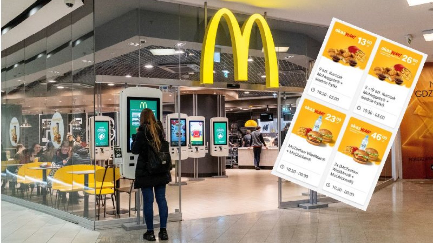Nigdy w życiu nie piłem wody pod burgera z McDonald's.