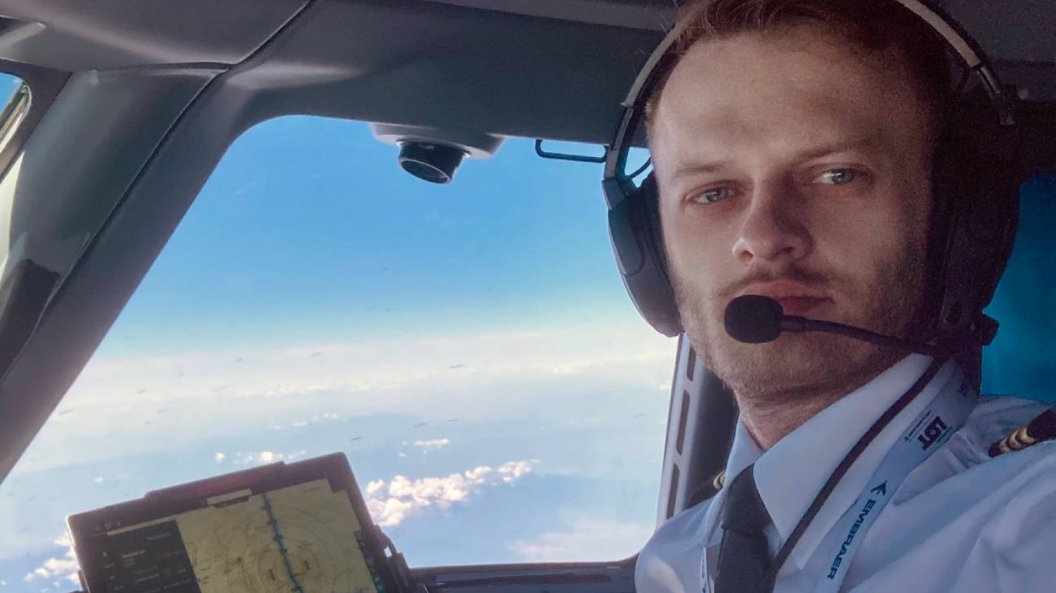 Mateusz Brodziak, pilot i instruktor lotniczy