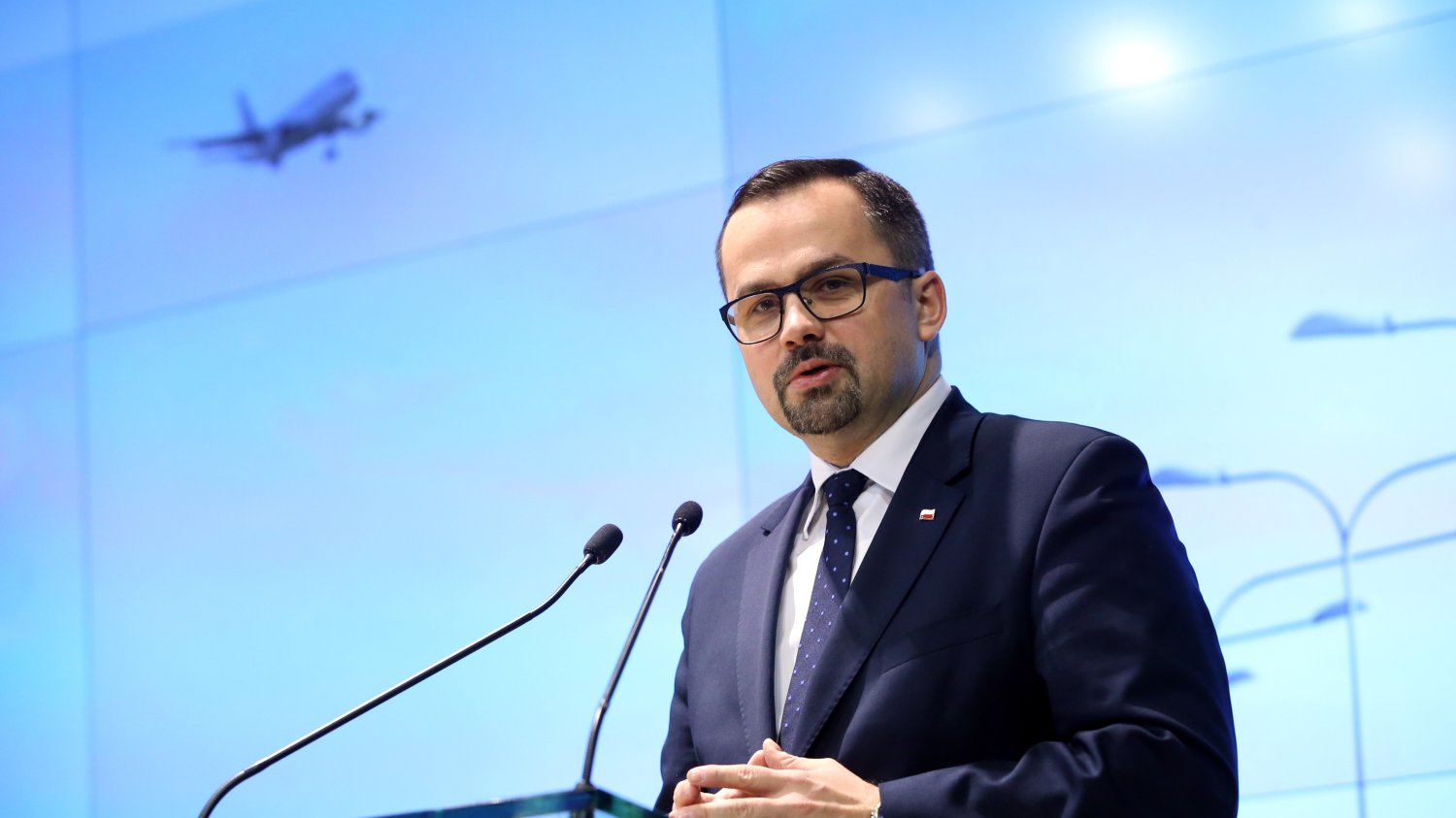 Marcin Horała jest pełnomocnikiem rządu ds. Centralnego Portu Komunikacyjnego.