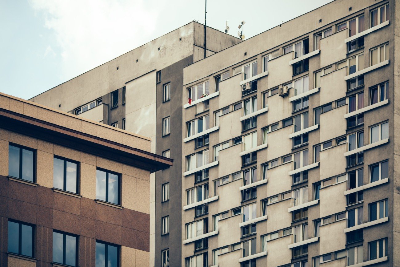 bloki mieszkalne
