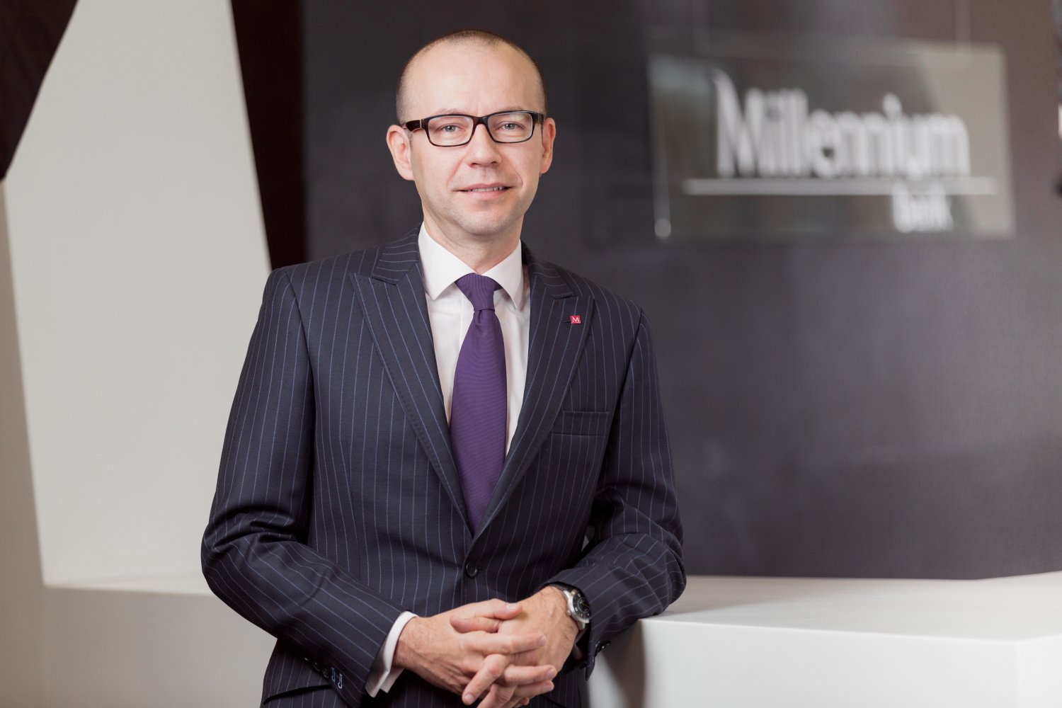 Marcin Serafin, Kierujący Wydziałem Transakcji z Klientami w Departamencie Skarbu Banku Millennium