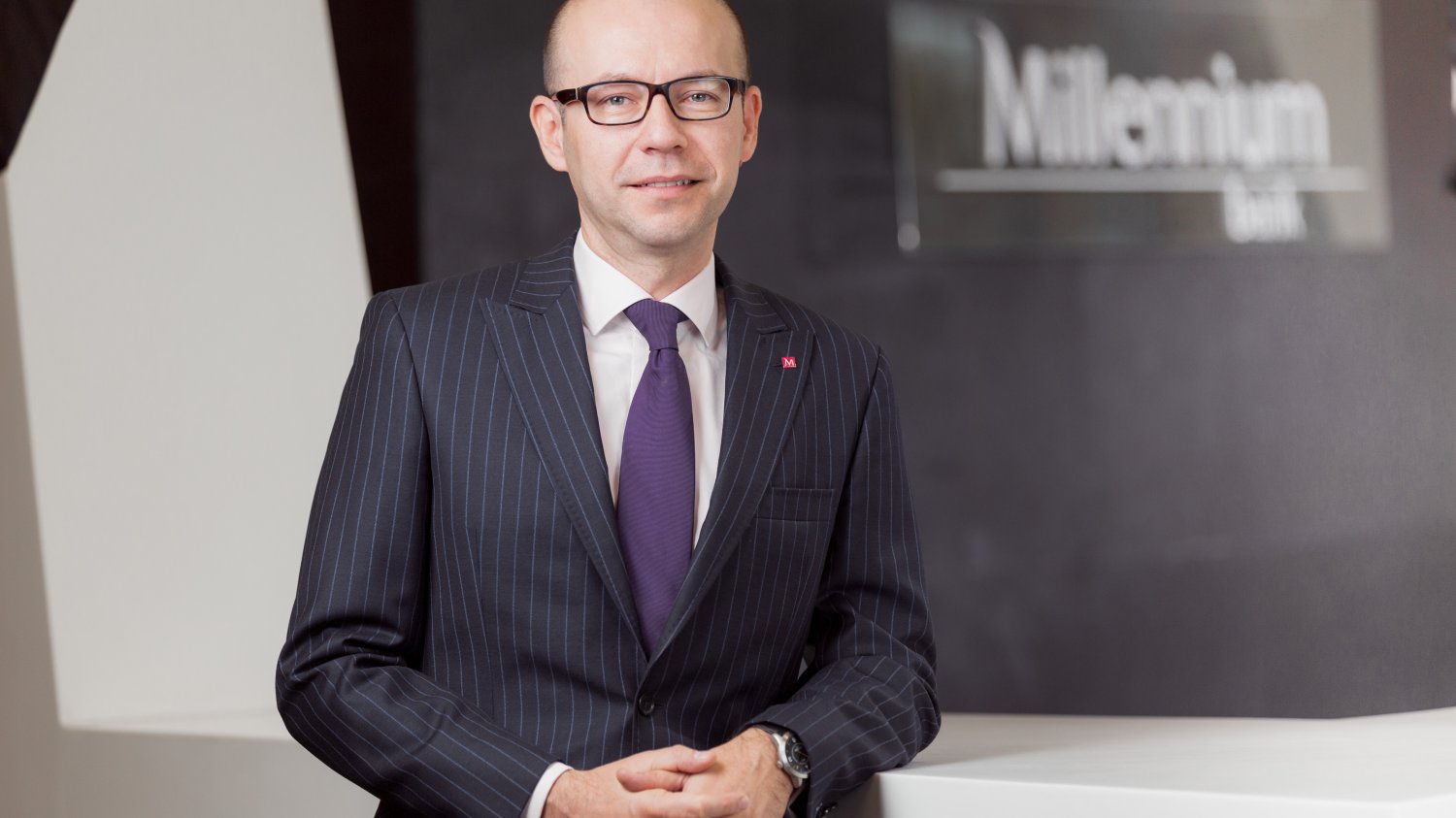 Marcin Serafin, Kierujący Wydziałem Transakcji z Klientami w Departamencie Skarbu Banku Millennium