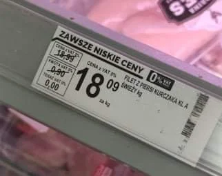 Nowe ceny w Biedronce