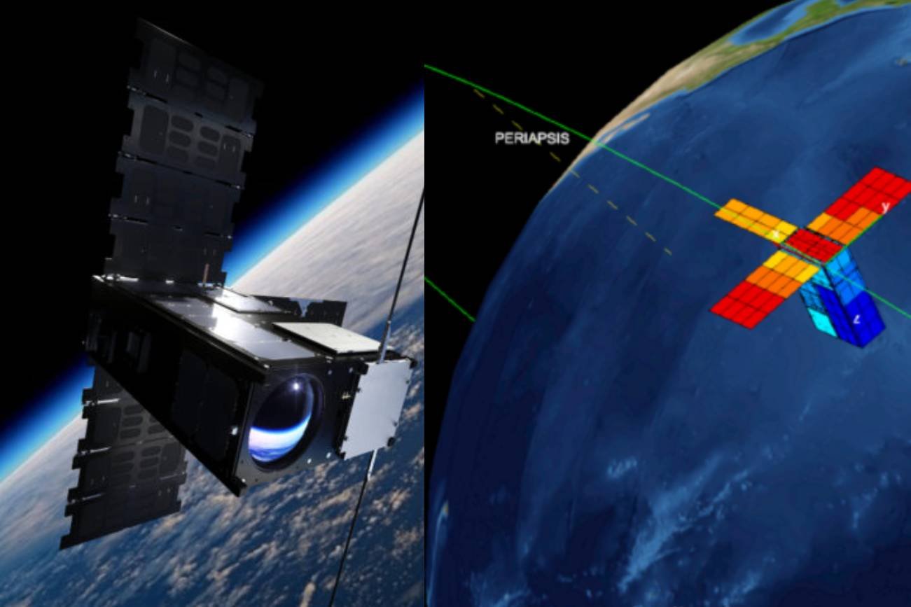 Polski satelita Intuition-1 świętował rok udanego działania.